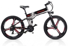 IMBM Bike IMBM M80 21 Speed Folding Bicycle 48V*350W 26 inch Electric Mountain Bike Dual Suspension With LCD Display 5 Pedal Assist