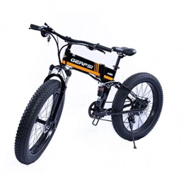 KT Mall Folding Electric Mountain Bike KT Mall 26'' Electric Mountain Bike 36V 350W 10Ah Removable Large Capacity Lithium-Ion Battery Dual Disc Brakes Load Capacity 100 Kg