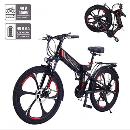 LAOHETLH Folding Electric Mountain Bike LAOHETLH Folding Mountain Bike Electric Mountain Bike  with 48V it can Move Large Capacity 8Ah Battery with Double disc brake Electric Bicycle Mountain Bikes for Men