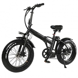 LAYZYX Folding Electric Mountain Bike LAYZYX Electric Bicycle Folding Mountain Bike for Adult, 20 Inches with Removable 48V Lithium-Ion 500W High Speed Motor, 7 Speed Shifter, 4.0 inch Tire, Support Cruise Control, Horn, Anti-theft