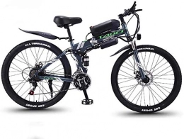 Leifeng Tower Folding Electric Mountain Bike Leifeng Tower Lightweight， Adult Folding Electric Mountain Bike, 350W Snow Bikes, Removable 36V 10AH Lithium-Ion Battery for, Premium Full Suspension 26 Inch Electric Bicycle Inventory clearance