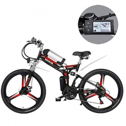 LEILEI Folding Electric Mountain Bike LEILEI 24 / 26 Inch Electric Mountain Bikes 8Ah / 384W Removable Lithium Battery Electric Folding Bicycle with Kettle Three Riding Modes Suitable for Men And Women