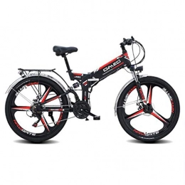 LXLTLB Folding Electric Mountain Bike LXLTLB Electric Mountain Bike, 26 Inch Folding E-bike 48V Lithium-Ion Battery 300W High Speed Motor Mountain Cycling Bicycle 21 Speed