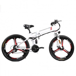 LZMXMYS Bike LZMXMYS electric bike, 26'' Electric Bike, 350W Motor Foldable Electric Bicycle with Removable 48V 8AH / 10AH Lithium-Ion Battery for Adults, 21 Speed Shifter Mountain Electric Bike