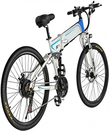 LZMXMYS Folding Electric Mountain Bike LZMXMYS electric bikeMens Mountain Bike Ebikes All Terrain with Lcd Display Folding Electronic Bicycle 1000w 7 Speed 48v 14ah Batttery 26 * 4 Inch Electric Bike Full Suspension for Men Adult
