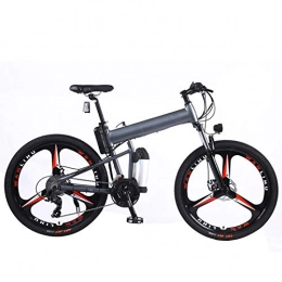 MZBZYU Electric Mountain Bike, 350W 26'' Electric Bicycle with Removable 36V Lithium-Ion Battery for Adults, 27 Speed Shifter