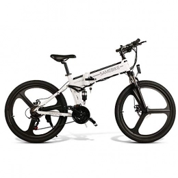 N Folding Electric Mountain Bike N Folding Ebike, Electric Bike 350W Motor 48V Max Speed 30 km / h Load Capacity 150 kg City Bicycle for Adults City Commuting Outdoor Cycling Travel Work Out