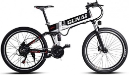 Oulida Bike Oulida Electric bicycle, Folding electric bike electric bicycles for adults 26 inches, with the rear seat 48V 500W power lithium-ion batteries and the motor 21 speed woo (Color : -, Size : -)