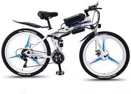 PARTAS Folding Electric Mountain Bike PARTAS Travel Convenience A Healthy Trip Adult Electric Bicycle Aluminum Alloy 26" 350W 36V 8AH Detachable Lithium Ion Battery Mountain Ebike, For Outdoor Cycling Travel Work Out (Size : 21 speed)