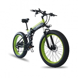 QBAMTX Bike QBAMTX Folding Electric Bicycle Fat Tire Electric Bike for Adults E-Bike with 1000W Detachable Lithium Battery Beach Dirt Electric Bike Snow Moped Electric Bike 21-speed Up To 28MPH