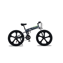 QYTEC Bike QYTECddzxc Adult Electric Bicycles Electric Bike Motor Bikes Bicycles ELECTR Bike Mountain Bike Snow Bicycle Fat Tire e Bike Folded ebike Cycling (Color : Gray)