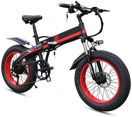 RDJM Folding Electric Mountain Bike RDJM Ebikes Ebikes for Adults, Folding Electric Bike MTB Dirtbike, 20" 48V 10Ah 350W, Foldable Electric Bycicles Adjustable Lightweight Alloy Frame E-Bike for Sports Cycling Travel Commuting