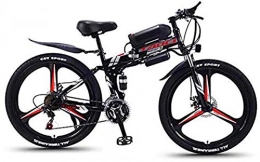 RDJM Bike RDJM Electric Bike 26'' Electric Bike Foldable Mountain Bicycle for Adults 36V 350W 13AH Removable Lithium-Ion Battery E-Bike Fat Tire Double Disc Brakes LED Light