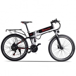 Shengmilo Bike Shengmilo 7 / 15 MX01 / MX02 / M80, Electric Bike, 26inch ebike, Aluminum alloy frame, Man Woman ebike (M80 500w, Black)