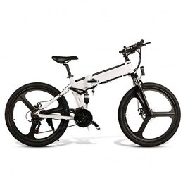 Sunmery Bike Sunmery Electric Folding Mountain Bikes for Adult, Magnesium Alloy Ebikes Bicycles All Terrain, 20" 350W 10Ah Variable Speed Adjustable Heights Mountain Ebike for Men
