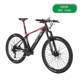 Super-ZS Folding Electric Mountain Bike Super-ZS Carbon Fiber Electric Mountain Bike 27.5 Inch 250W Brushless Motor 36V10Ah (built-in Lithium Battery) LCD Display 11-speed Hydraulic Disc Brake