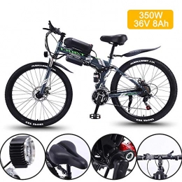 Super-ZS Folding Electric Mountain Bike Super-ZS Electric Mountain Bike, Foldable 26 Inch 350W36V8Ah Cruise 30-40km Outdoor Travel Adult Electric Assisted Off-road Bicycle