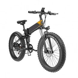 TANCEQI Folding Electric Mountain Bike TANCEQI Electric Bikes for Adults, 26" Folding Bike, Mountain Folding Bicycle City Bike, 400W 48V 10AH Aluminum Alloy E-Bike with 7-Speed Transmission for Outdoor Cycling Work Out