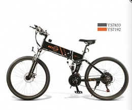 theebikemotor Bike Theebikemotor 26” Wheel 48V500W 10Ah Electric Bike Bicycle E-Bike 30km / h Front Light 21 Speed-Black