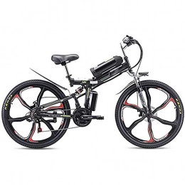 WXX Bike WXX Adult Electric Mountain Bike, 26 Inches Folding Electric Bicycle, 48 V / 20 Ah Removable Lithium Battery Moped 350W Portable Tram