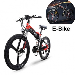 xfy-01 Folding Electric Mountain Bike xfy-01 Foldable Electric Bike, 48V Mountain Electric Bikes - 350W Motor - Removable Lithium Battery - 21 Speed Gear and Three Working Modes