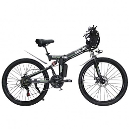 Xiaotian Folding Electric Mountain Bike Xiaotian Folding Electric Bike, Portable City Commuter 350W 26'' Mountain Bicycle with Removable 48V 10Ah Lithium-Ion Battery for Adults Men Women