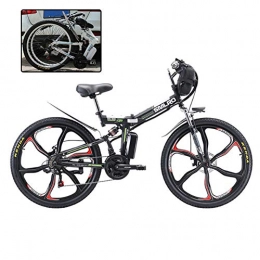 YXYBABA Folding Electric Mountain Bike YXYBABA Folding Electric Mountain Bike 26'' Electric Bicycle with Removable 48V 13AH Lithium-Ion Battery for Adults, 350W Motor And 21 Speed Shifter Three Working Modes
