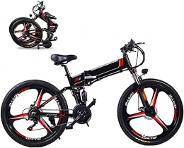 ZJZ Bike ZJZ 350W Folding Electric Bike 26" Electric Bike Mountain E-Bike 21 Speed 48V 8A / 10A / 12.8A Removable Lithium Battery Electric Bikes for Adults 3 Mode Top Speed 21.7Mph