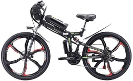 ZMHVOL Folding Electric Mountain Bike ZMHVOL Ebikes, 26'' Folding Electric Mountain Bike, 350W Electric Bike with 48V 8Ah / 13AH / 20AH Lithium-Ion Battery, Premium Full Suspension And 21 Speed Gears ZDWN (Color : 13ah)