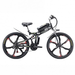 ZOSUO Folding Electric Mountain Bike ZOSUO Hybrid Bicycle Foldable Electric Mountain Bike 350W Ebike 26'' 20MPH Adults Ebike with 48V8ah Battery Professional Shimano 21-Speed Transmission Electric Moped