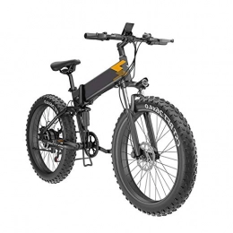 ZYC-WF Bike ZYC-WF 26'' Electric Mountain Bike Folding Bicycle for Adults 400W Brushless Motor 48V 7 Speed Gear and Three Working Modes Aluminum Alloy Mountain Cycling E-Bike, for Outdoor Cycling Work Out