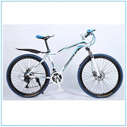 AWAHM Folding Mountain Bike 26" 27 / 24 Speed Mountain Bike For Adults, Bicycles For Men And Women, Lightweight Aluminum Full Suspension Frame, Daily Travel