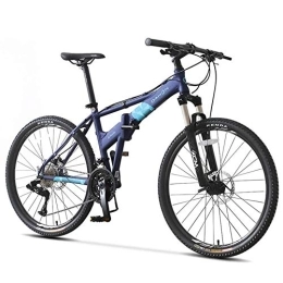 All Terrain Mountain Bike,26" Mountain Folding Bicycle with Suspension Fork 27-Speed Mountain Bike with Disc Brake, Lightweight Aluminum Frame