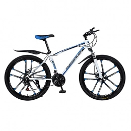 ALQFHFY Bike ALQFHFY Mountain Bike 21 Speed High-carbon steel Frame 26 Inches 3 Spoke Wheel Dual Suspension Folding Bike Can lock the shock absorber front fork