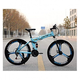 Augu Folding Mountain Bike Augu Mountain Bike, Folding Bicycle 27 Speed 26 Inches Dual Suspension Suitable for teenage / adult riders