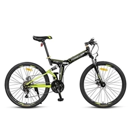  Folding Mountain Bike Bicycle 26 Inches Foldable Bicycle, Light And Portable Bicycle Mountain Bike, Variable Speed Bicycle ，Adult Folding Bikes Men's bicycle (Color : B)