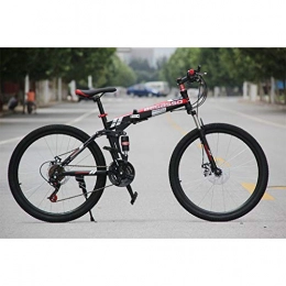 BL Folding Mountain Bike 26 Inch Variable Speed Shock Absorber Mountain Bike Sports Adult Commuter Bicycle