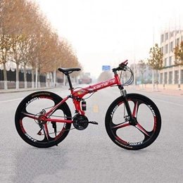 CSS Folding Mountain Bike CSS Bicycle, Folding Bike, Mountain Bike, Road Bicycle, Hard Tail Bike, 24 inch 21 / 24 / 27 Speed Adult Student Variable Speed Bike 6-11, I, 27 Speed