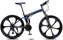 CSS Bike CSS Mountain Folding Bike, 24" 24-Speed Variable-Speed, Double Shock-Absorbing Six-Knife Wheels Studentracing, Road / Flat Ground 6-27, 24 Speed