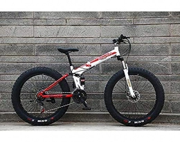 CXY-JOEL Bike CXY-JOEL Bike Folding Mountain Bike Bicycle Aluminum Alloy Wheels Full Suspension Soft Tail High Carbon Steel Frame Double Disc Brake-A_26 inch 7 Speed, a, 26 inch 7 Speed