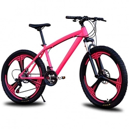 D&XQX Mountain Bike, 26 Inch Folding E-Bike with Super Magnesium Alloy 6 Spokes Integrated Wheel, Premium Full Suspension And Shimano 27 Speed Gear,21 speed