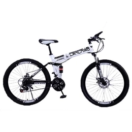 Dapang Bike Dapang 26" MTB Folding Mountain Bike, Dual Suspension Bike, 27 Speed Shimano Gears Mountain Bike, 6, 27Speed