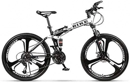 DZXCB Bike DZXCB Mountain Bike Foldable Mountainbike 24 / 26 Inches, MTB Bicycle with 3 Cutter Wheel, Bicycle, 21stage Shift, 26