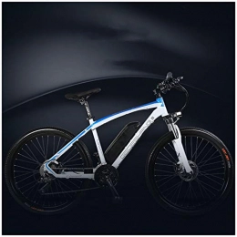 GTYW Folding Mountain Bike GTYW, Electric, Folding, Bicycle, Mountain, Bicycle, Adult Moped, 26 Inch, Electric Bicycle, (48V10ah 240W) Battery Life 70-90km, White-48V10ah