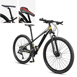 GUOHAPPY Bike GUOHAPPY 29-Inch Mountain Bike, Suitable for Cyclists with A Height of 59 Inches To 74.8 Inches, Quick Release Seat Tube Design, Accurate Speed Change, Not Easy To Drop The Chain, black yellow