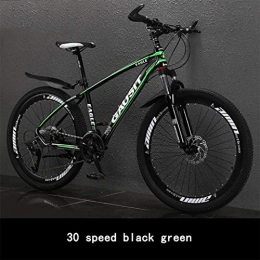 GWFVA Folding Mountain Bike GWFVA 27 Speed 26 Inch with Double Disc Brake U Type Front Fork Shock Anti-Slip Ultra-Light Aluminum Alloy Frame Adults Bicycles
