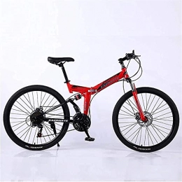 JIAWYJ Bike JIAWYJ YANGHAO-Adult mountain bike- Folding Mountain Bike 24 Inch Adult Variable Speed Lightweight Mini Small Student Bike, Double Disc Brake, Adjustable Seat Bikes (Color:B) YGZSDZXC-04 (Color : D)