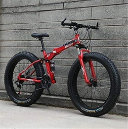 Leifeng Tower Folding Mountain Bike Leifeng Tower Lightweight， Fat Tire Bike for For Men Women, Folding Mountain Bike Bicycle, High Carbon Steel Frame, Hardtail Dual Suspension Frame, Dual Disc Brake Inventory clearance
