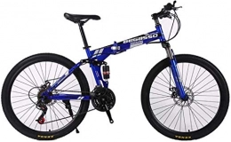 MJY Bike MJY Bicycle Folding Bike, Mountain Bicycle, Hard Tail Bike, 26In*17In / 24In*17In Bike, 21 Speed Bicycle, Full Suspensionbikes 7-2, 24 inches