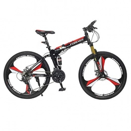Jieer Bike Mountain Bike, 26 inch Mountain Bike, 27 speed, Unisex, Shimano Steel Stronger Frame Disc Brake, Black